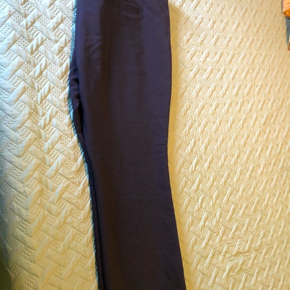 Davina Navy bootcut work pants - Picture 1 of 3